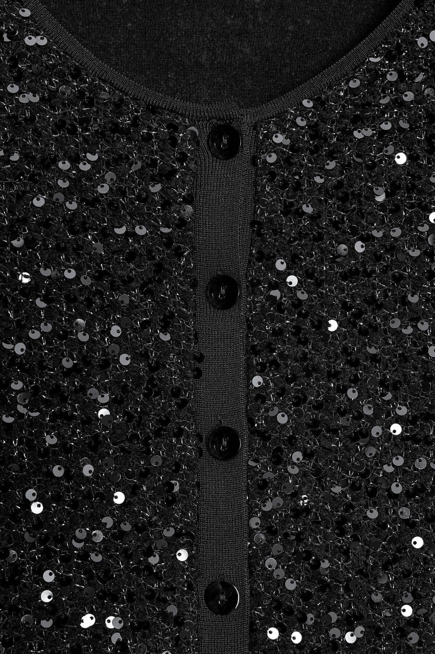 Gilet En Maille Paillettes